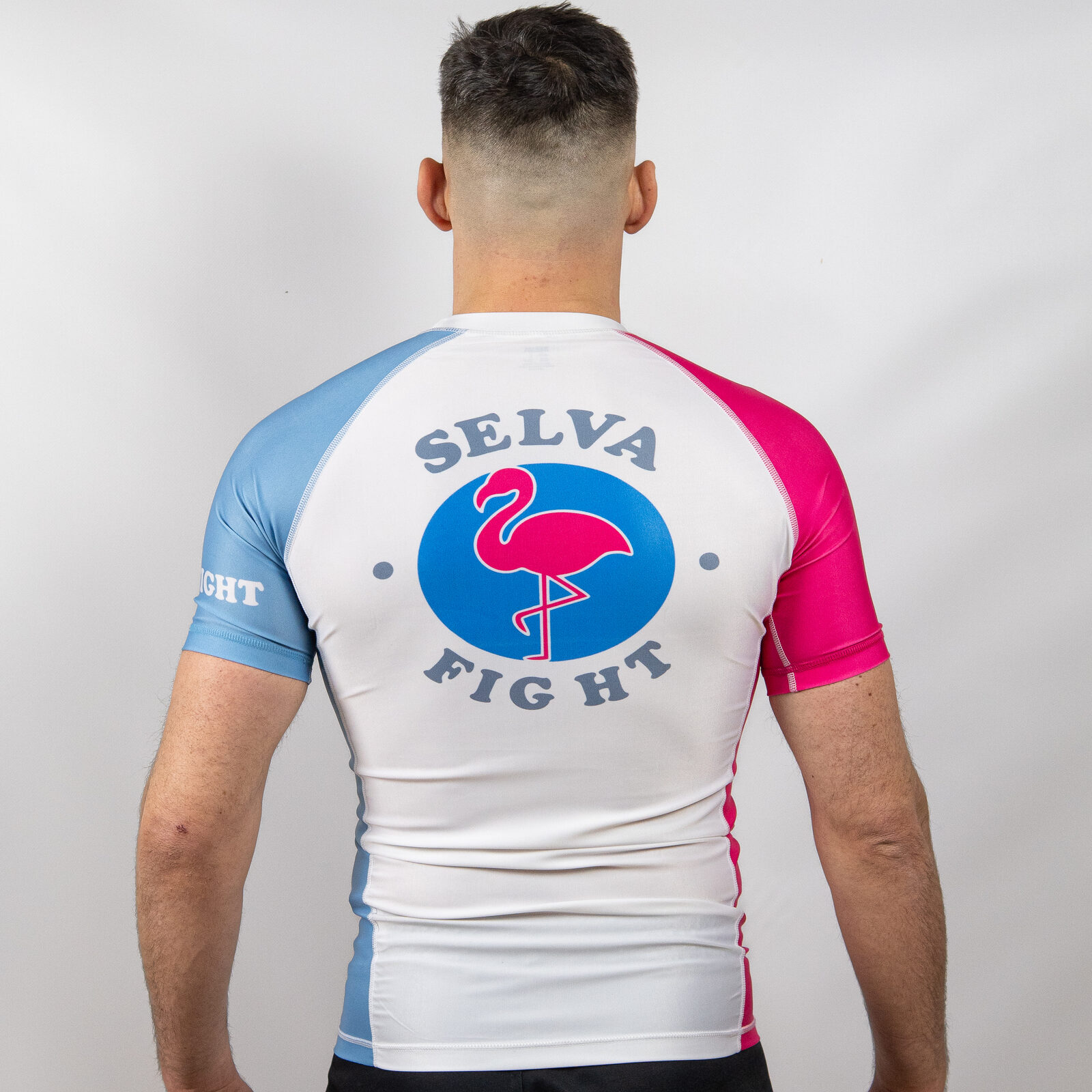 Rashguard Selva Fight Leg Lock Defender - tył z logo SELVA FIGHT